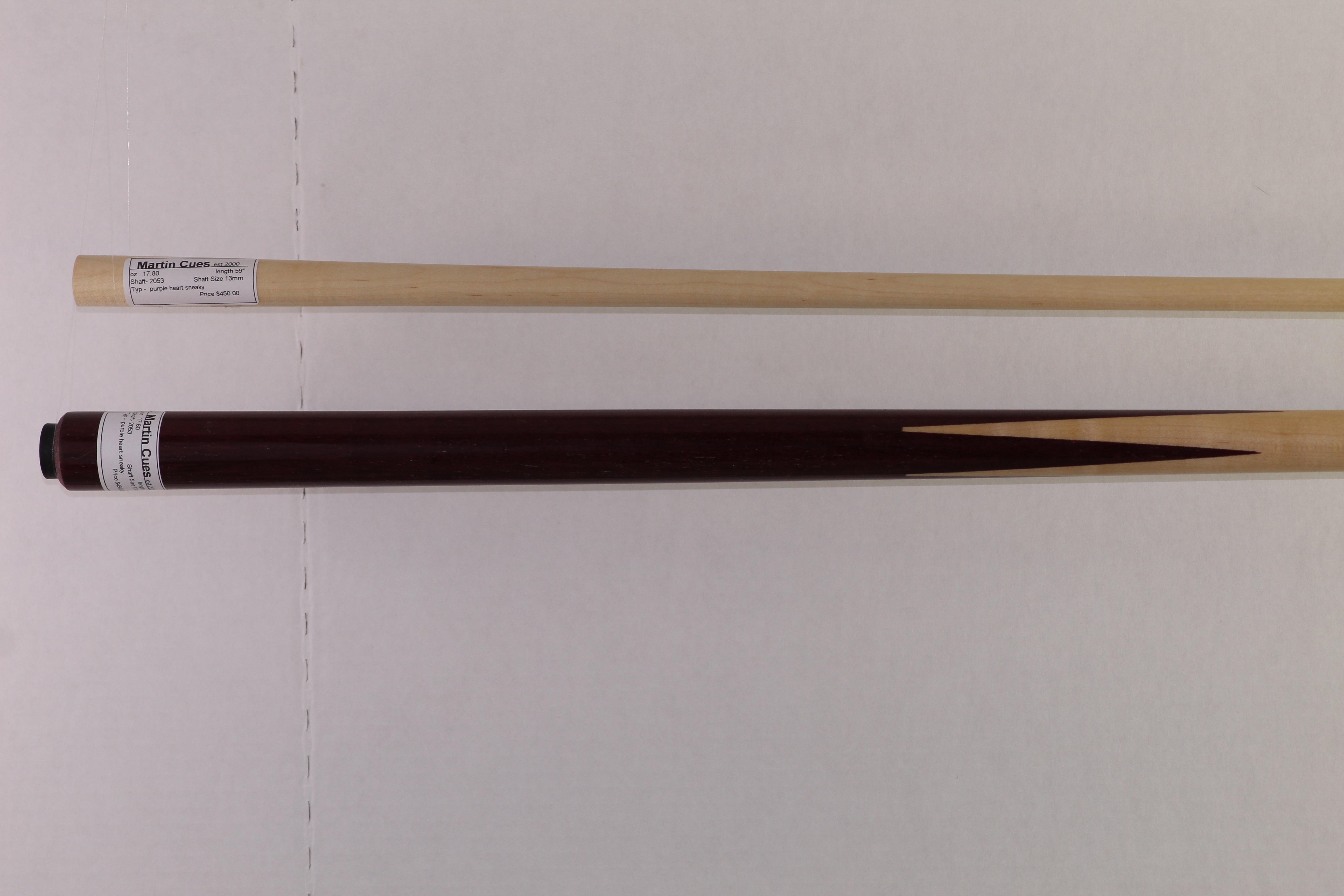 sneaky pete Martin Custom Cues