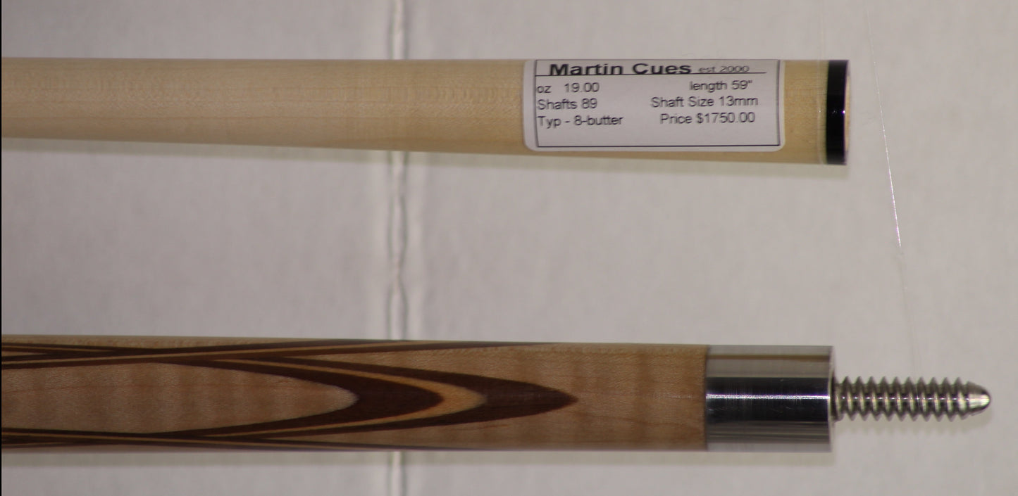 8 point 89 walnut maple
