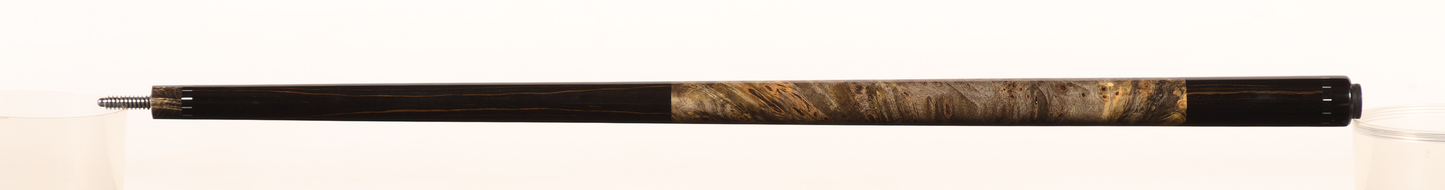 sport Buckeye Burl Handle Ebony butt and forearm