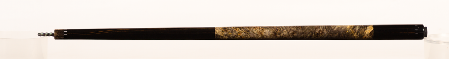 sport Buckeye Burl Handle Ebony butt and forearm
