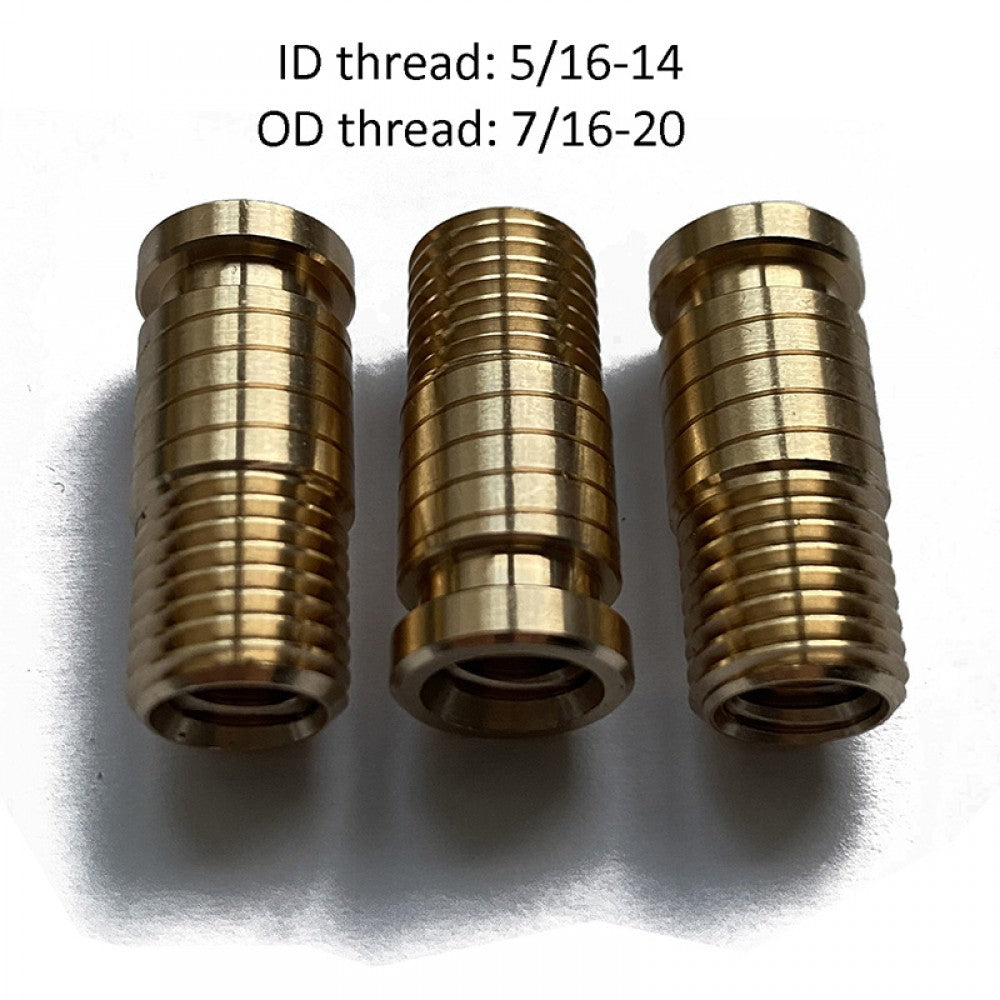 building           5-16-14-brass insert half thread